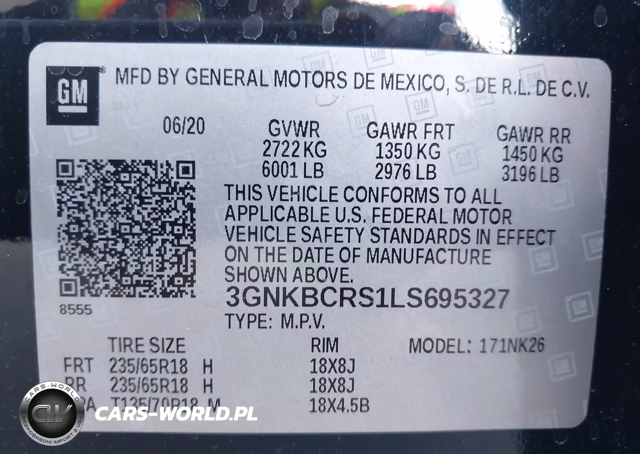 2020 Chevrolet Blazer Fwd 2Lt VIN:3GNKBCRS1LS695327 - 9