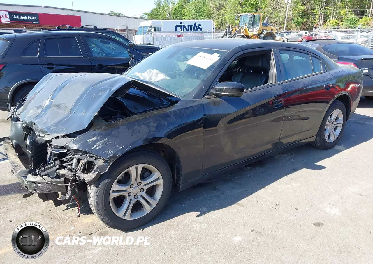 2019 Dodge Charger Sxt Rwd VIN:2C3CDXBG1KH736520 - 2