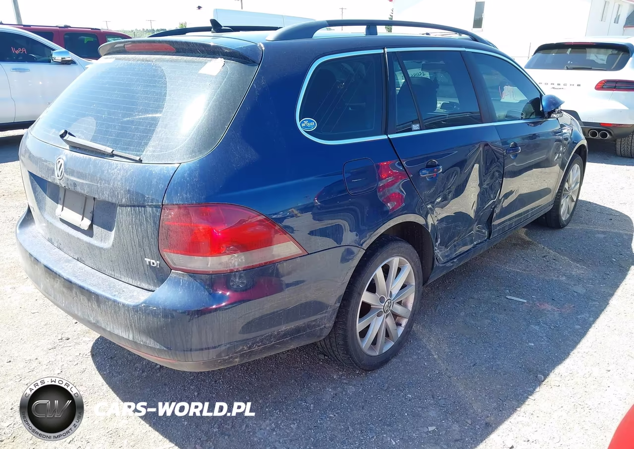 2011 Volkswagen Jetta Sportwagen 2.0L Tdi VIN:3VWPL7AJ2BM616494 - 4