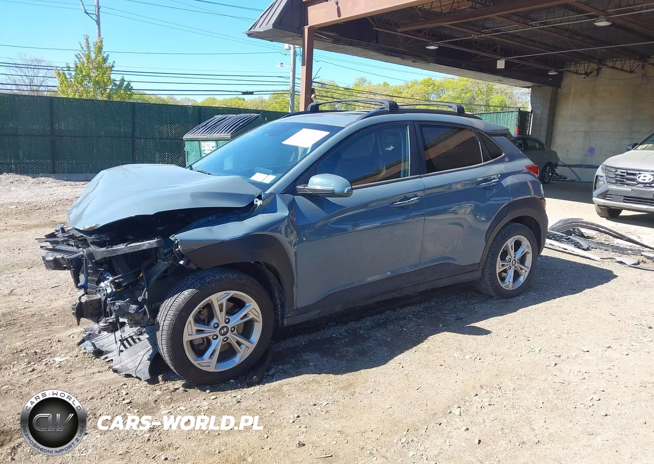 2022 Hyundai Kona Sel VIN:KM8K3CAB0NU805915 - 2