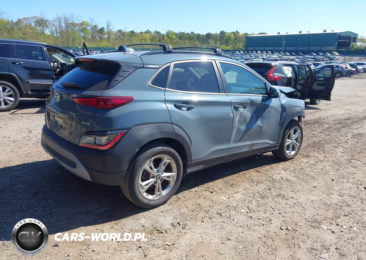 2022 Hyundai Kona Sel VIN:KM8K3CAB0NU805915 - 4