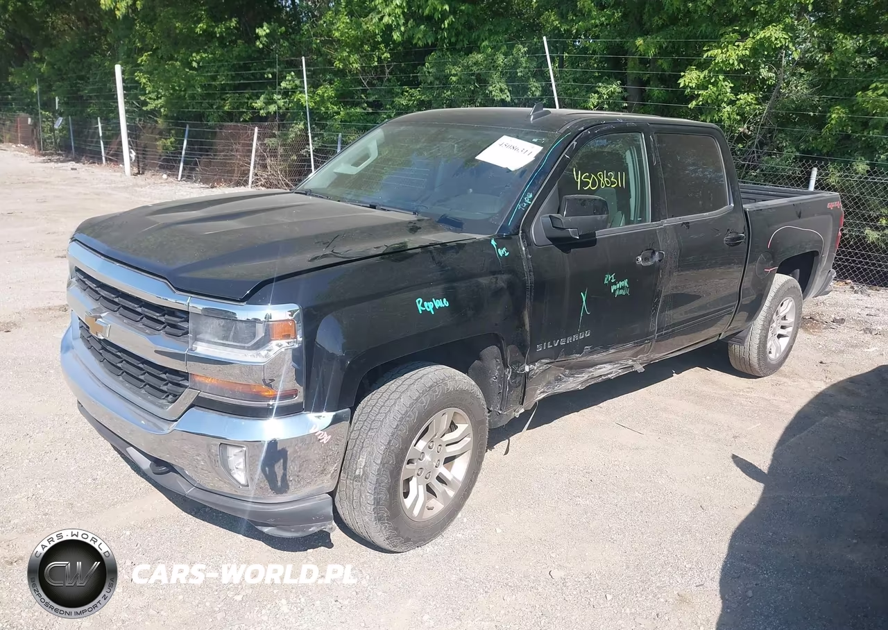 2016 Chevrolet Silverado 1500 1Lt VIN:3GCUKREC3GG124160 - 2
