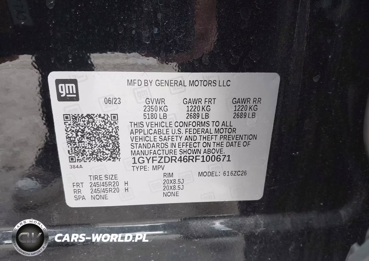 2024 Cadillac Xt4 Awd Premium Luxury VIN:1GYFZDR46RF100671 - 9