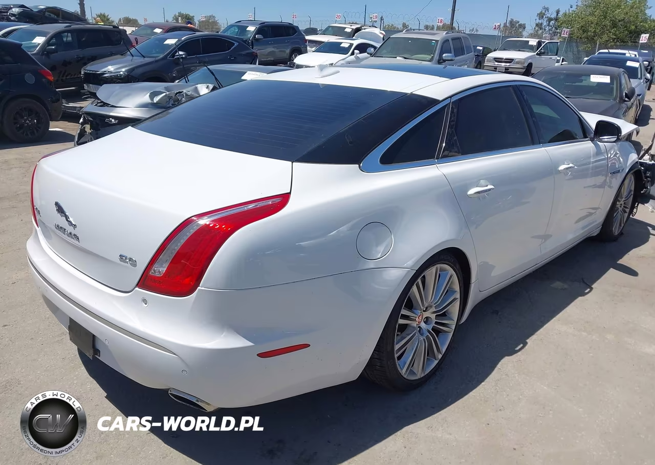 2014 Jaguar Xj Xjl Supercharged VIN:SAJWA2GT7EMV63387 - 4
