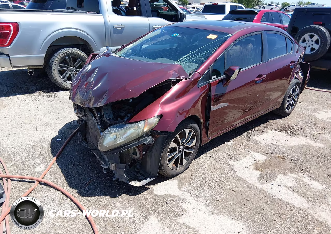 2013 Honda Civic Ex VIN:19XFB2F86DE062559 - 2