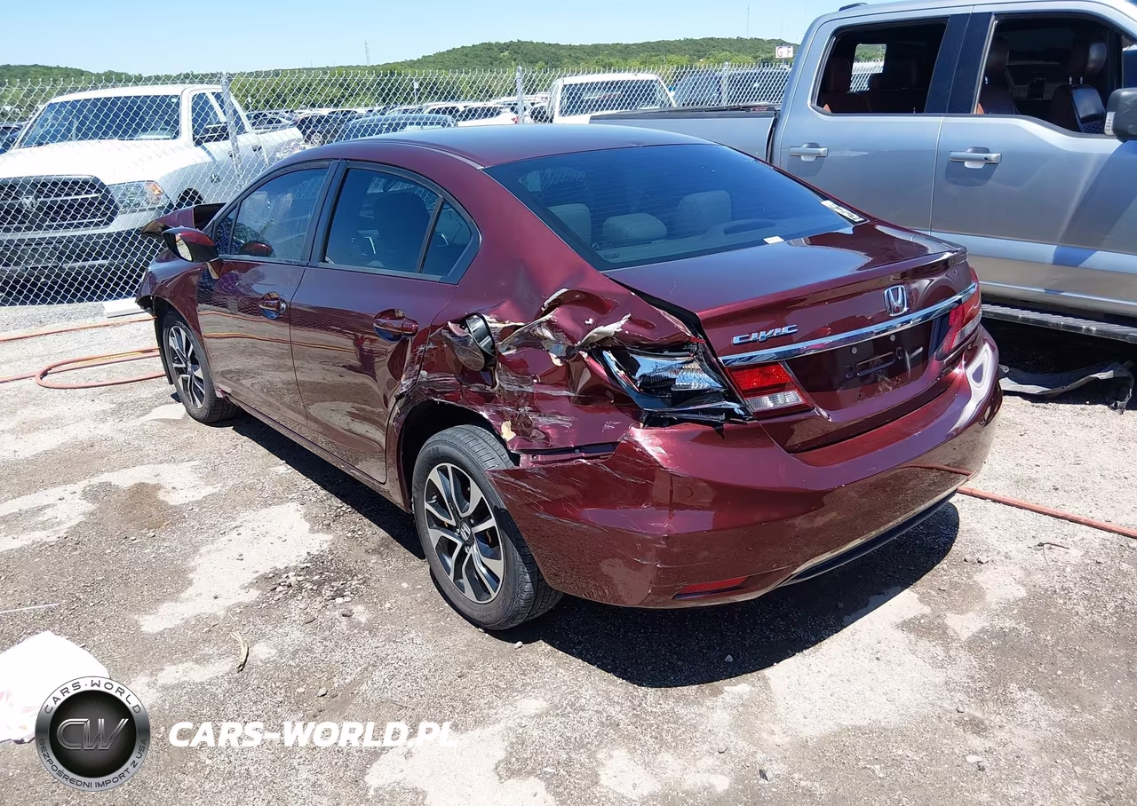 2013 Honda Civic Ex VIN:19XFB2F86DE062559 - 3