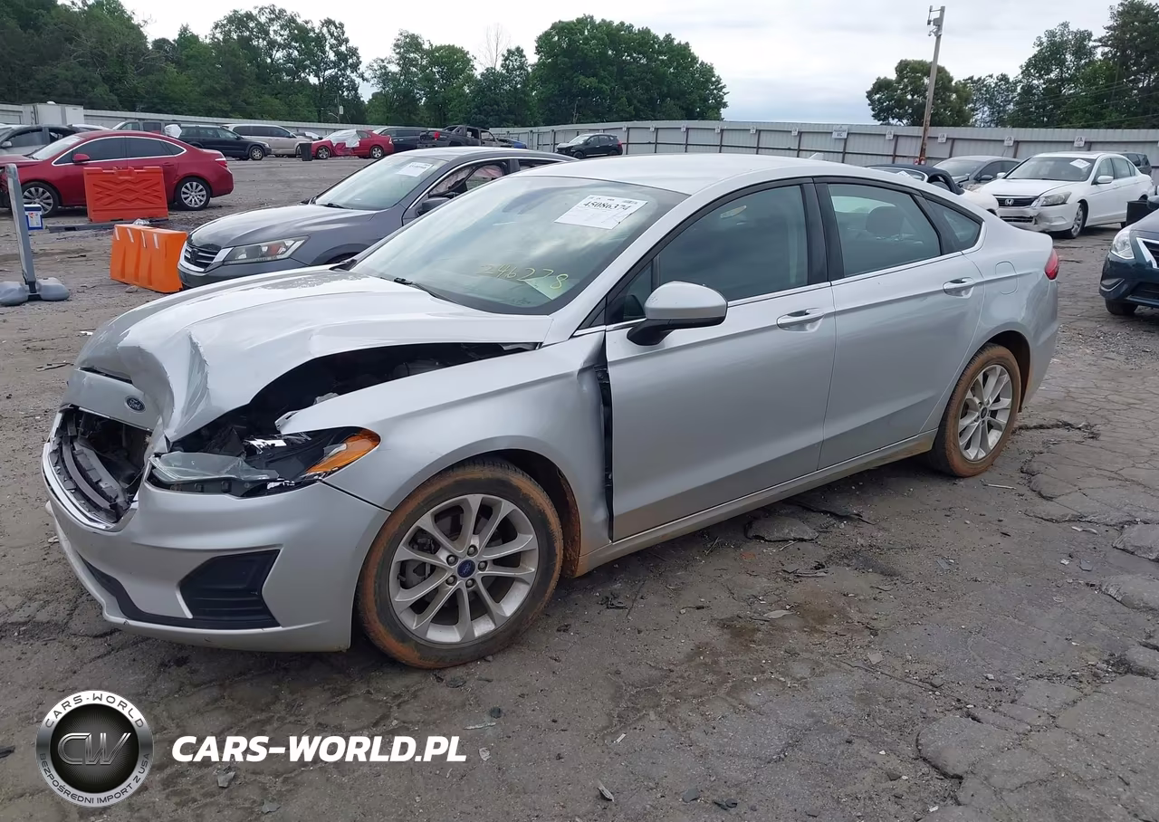 2019 Ford Fusion Se VIN:3FA6P0HD4KR246278 - 2