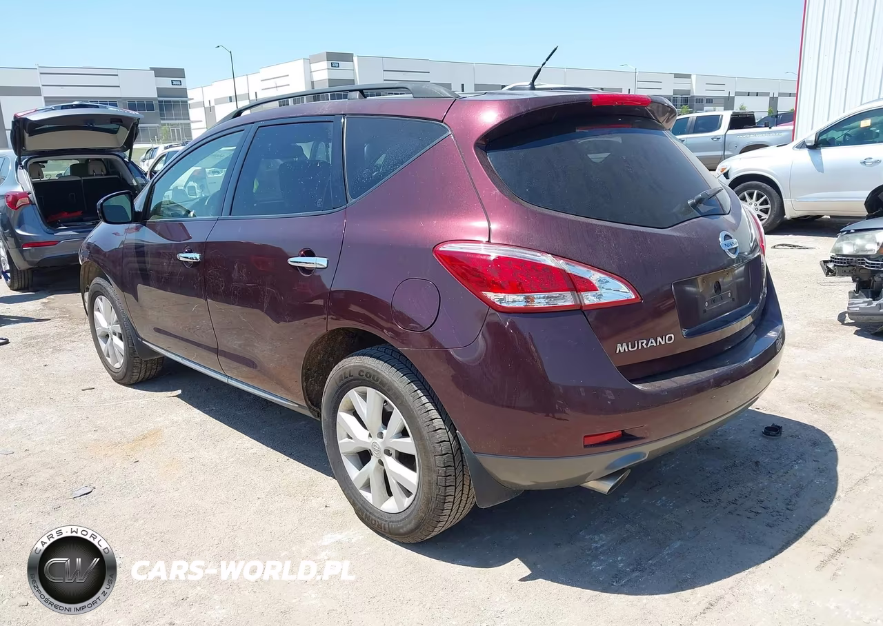 2013 Nissan Murano Sl VIN:JN8AZ1MU5DW201431 - 3