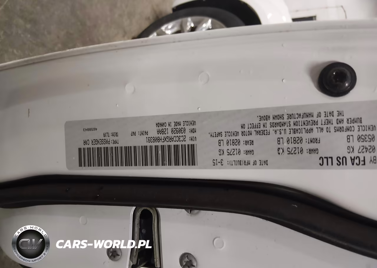 2015 Chrysler 300 Limited VIN:2C3CCARGXFH808391 - 9