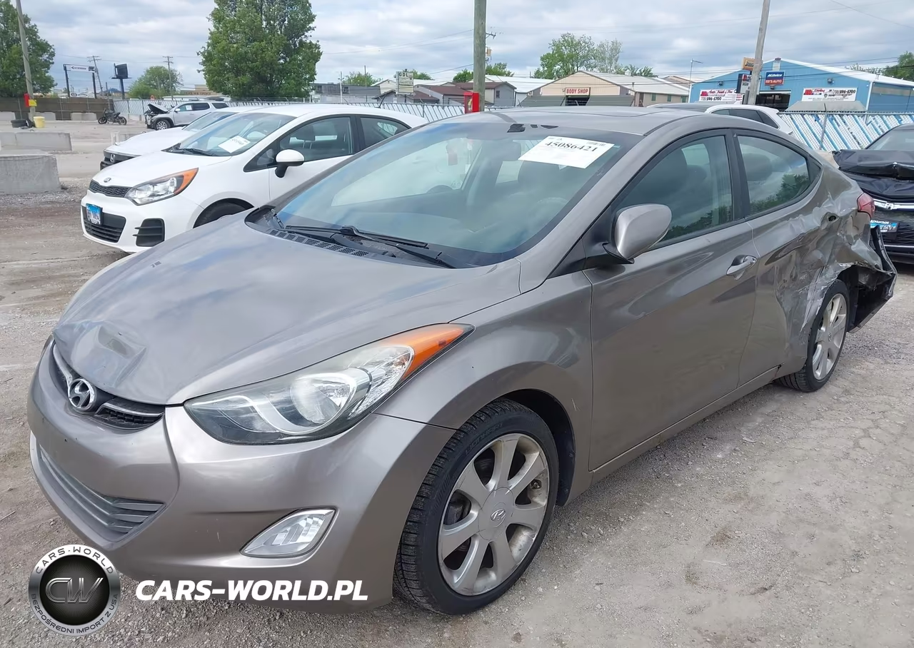2013 Hyundai Elantra Limited VIN:5NPDH4AE9DH159443 - 2