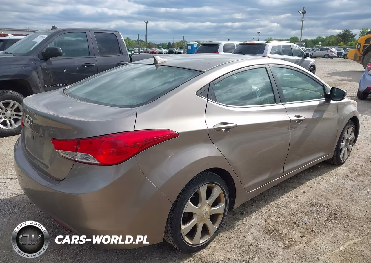 2013 Hyundai Elantra Limited VIN:5NPDH4AE9DH159443 - 4