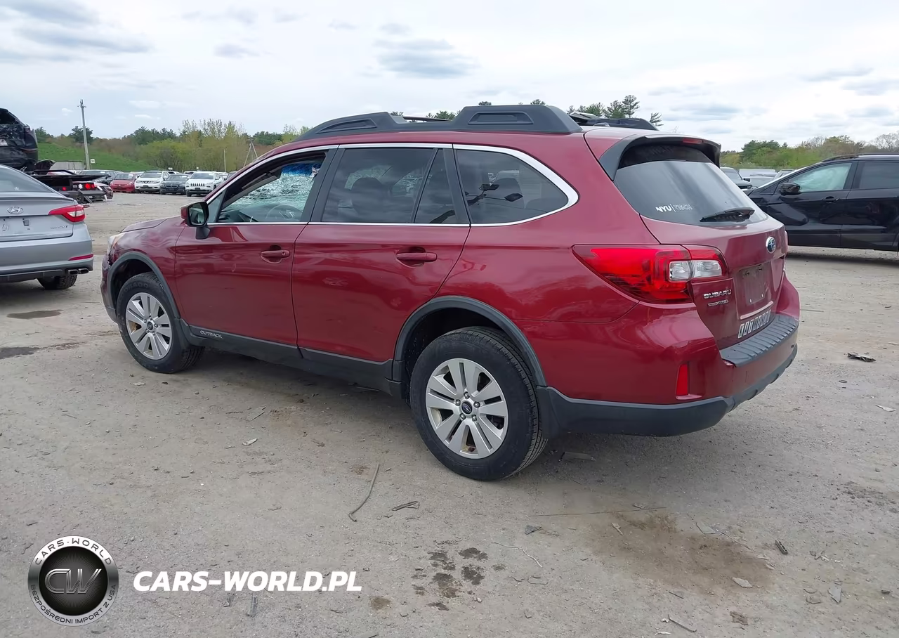 2015 Subaru Outback 2.5I Premium VIN:4S4BSBDC3F3337140 - 3