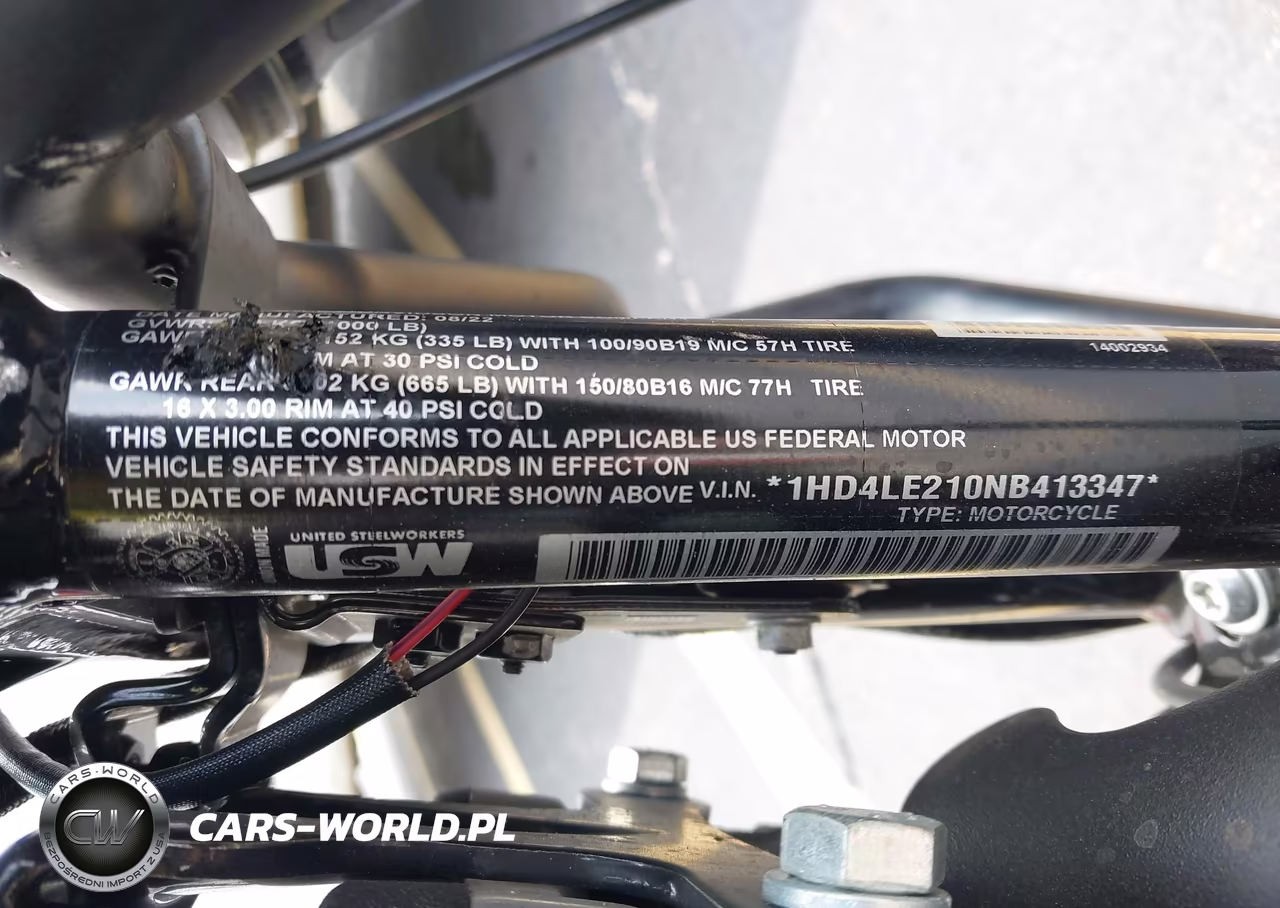 2022 Harley-Davidson Xl883 N VIN:1HD4LE210NB413347 - 10