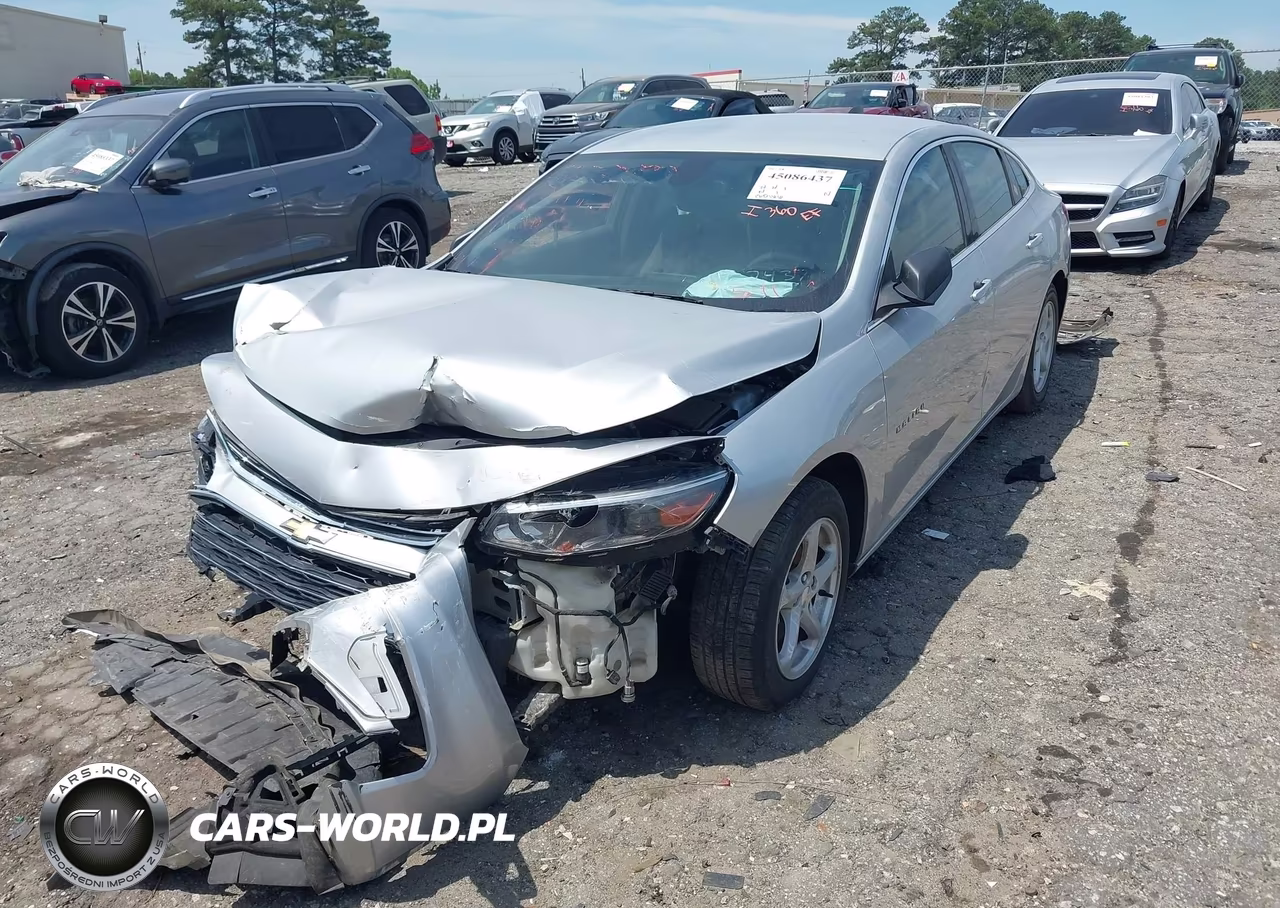2017 Chevrolet Malibu Ls VIN:1G1ZB5ST3HF107437 - 2