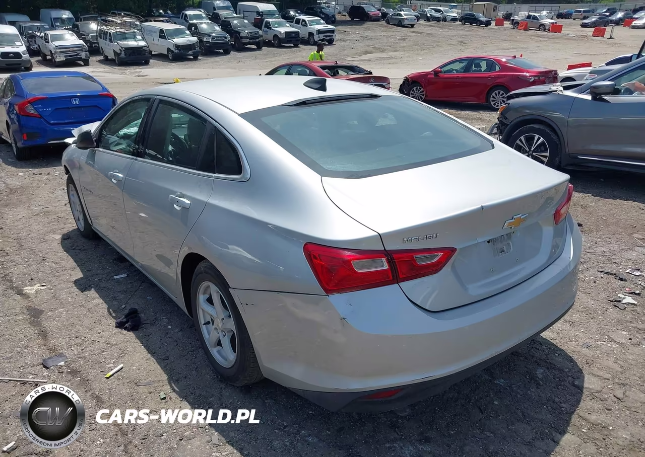 2017 Chevrolet Malibu Ls VIN:1G1ZB5ST3HF107437 - 3
