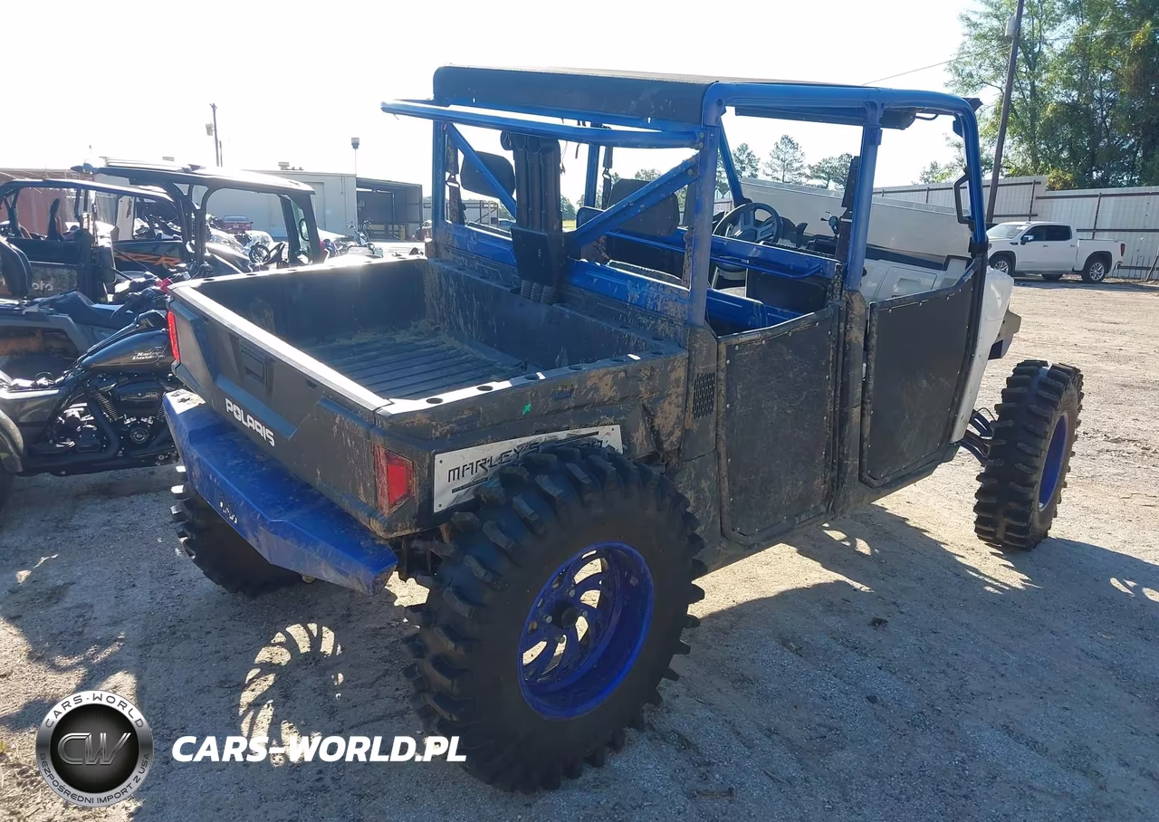 2015 Polaris Ranger Crew 900 Eps VIN:3NSRUE874FG890368 - 4