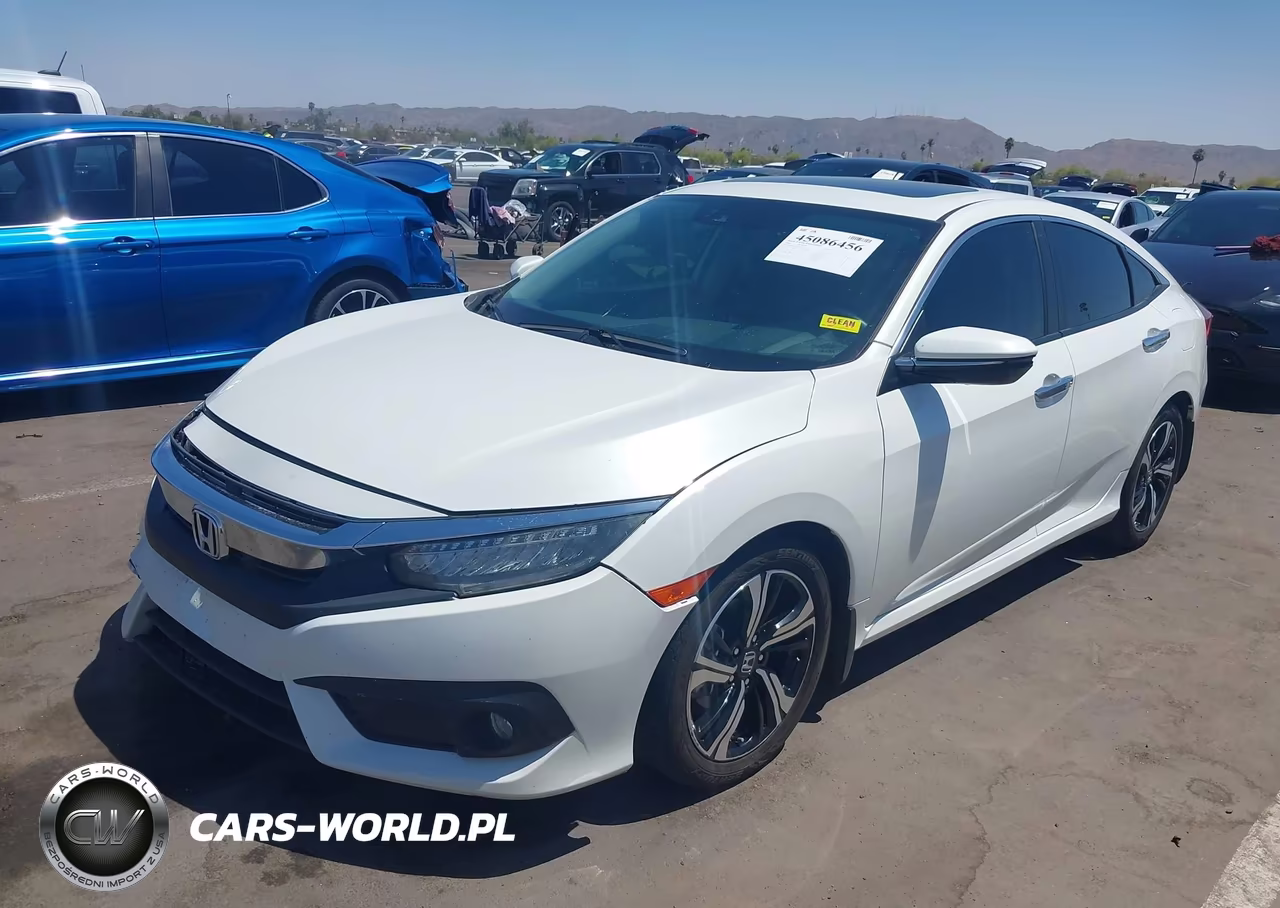 2016 Honda Civic Touring VIN:19XFC1F90GE016164 - 2