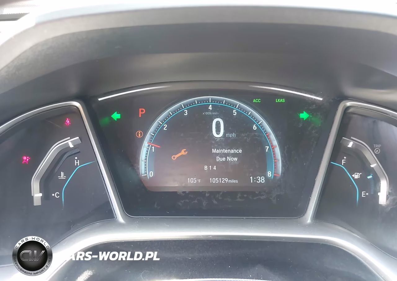 2016 Honda Civic Touring VIN:19XFC1F90GE016164 - 7