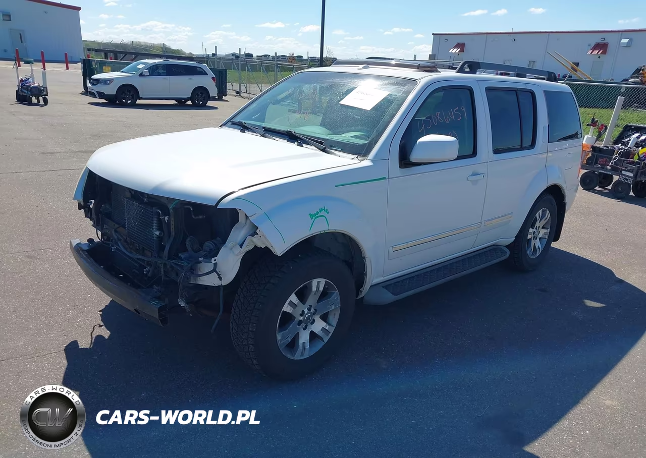 2008 Nissan Pathfinder Le VIN:5N1AR18BX8C647565 - 2