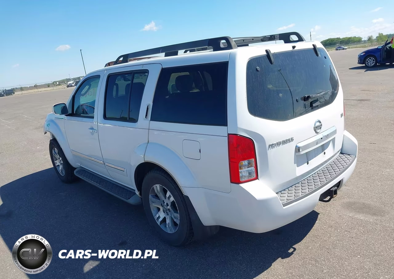 2008 Nissan Pathfinder Le VIN:5N1AR18BX8C647565 - 3