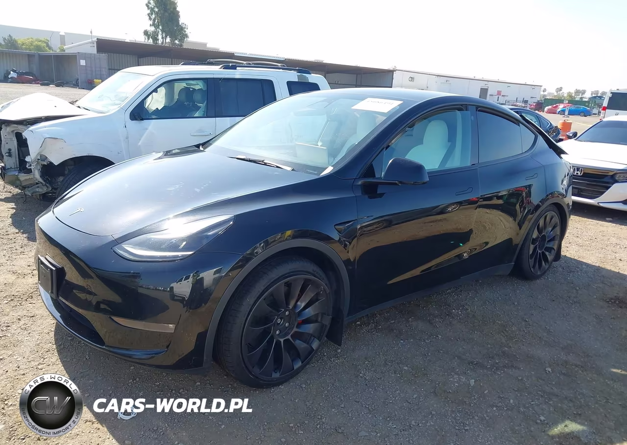 2023 Tesla Model Y Performance Dual Motor All-Wheel Drive VIN:7SAYGDEF4PF624014 - 2