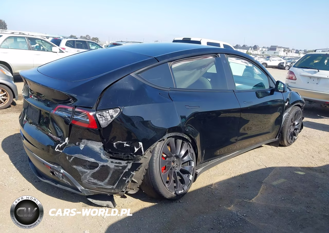 2023 Tesla Model Y Performance Dual Motor All-Wheel Drive VIN:7SAYGDEF4PF624014 - 4
