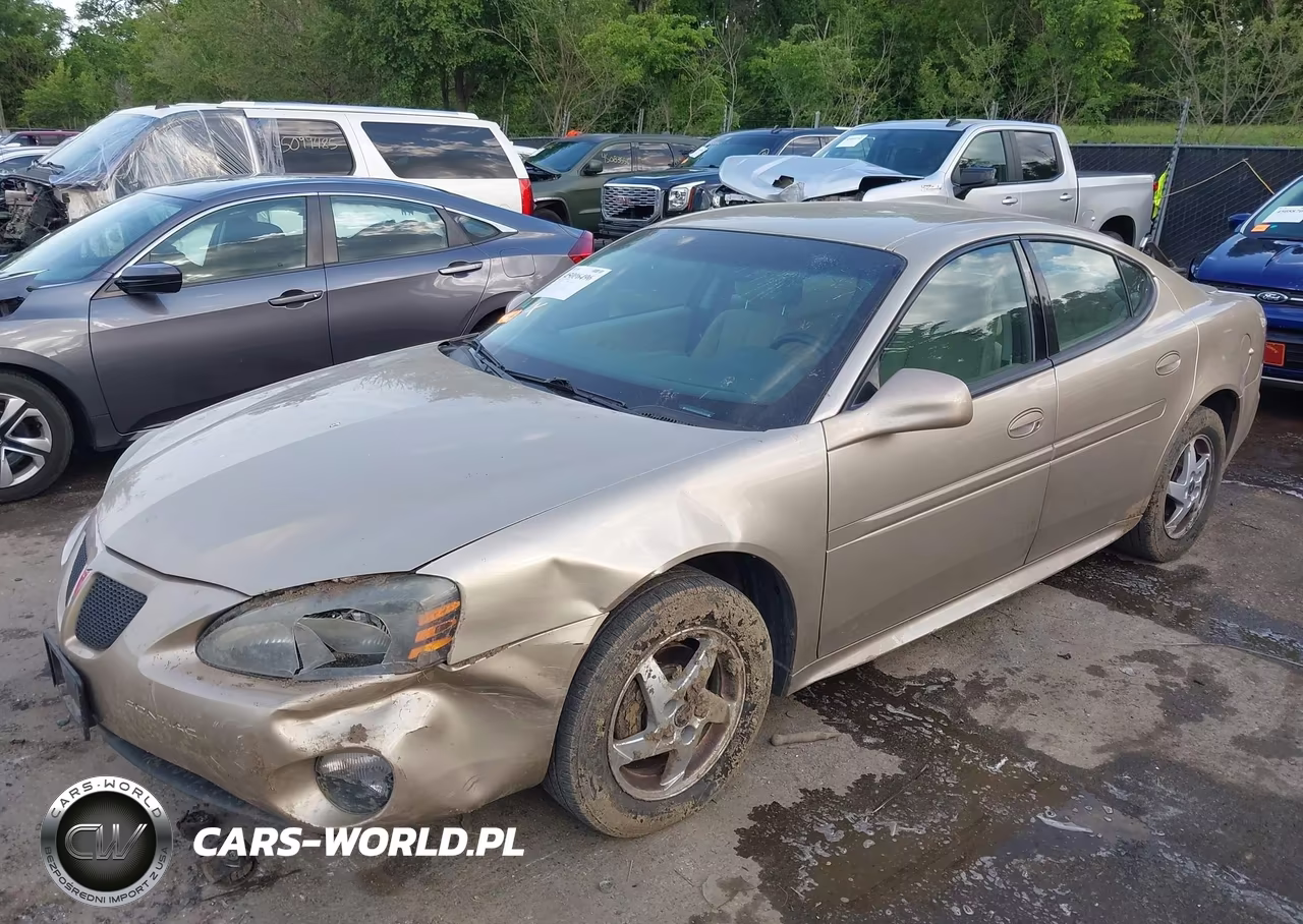 2004 Pontiac Grand Prix Gt1 VIN:2G2WP522941300314 - 2