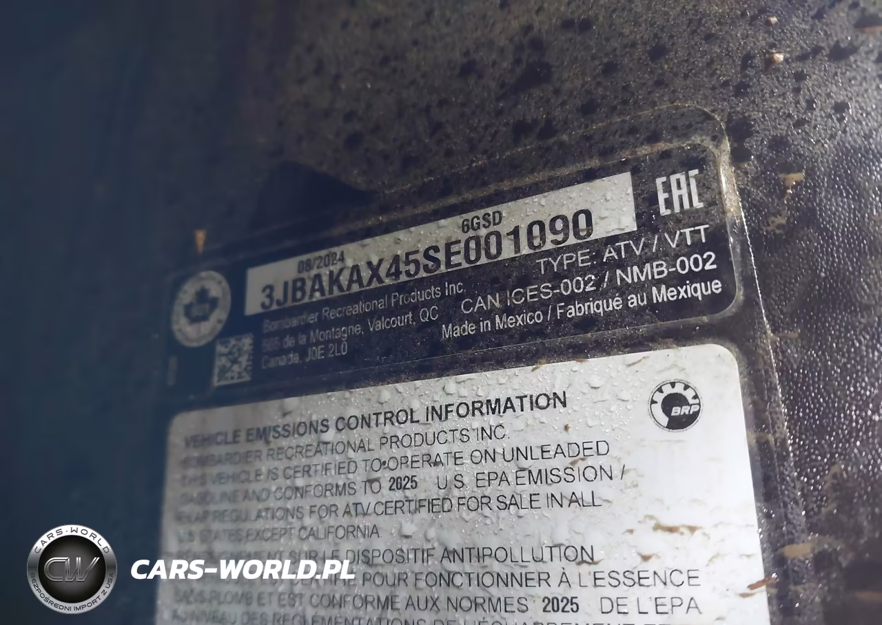 2025 Can-Am Commander VIN:3JBAKAX45SE001090 - 10