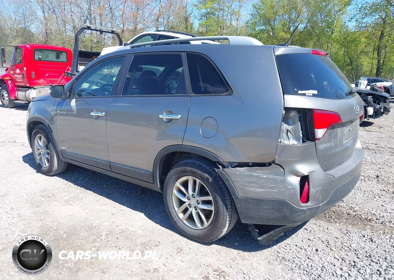 2014 Kia Sorento Lx VIN:5XYKTDA66EG520361 - 3