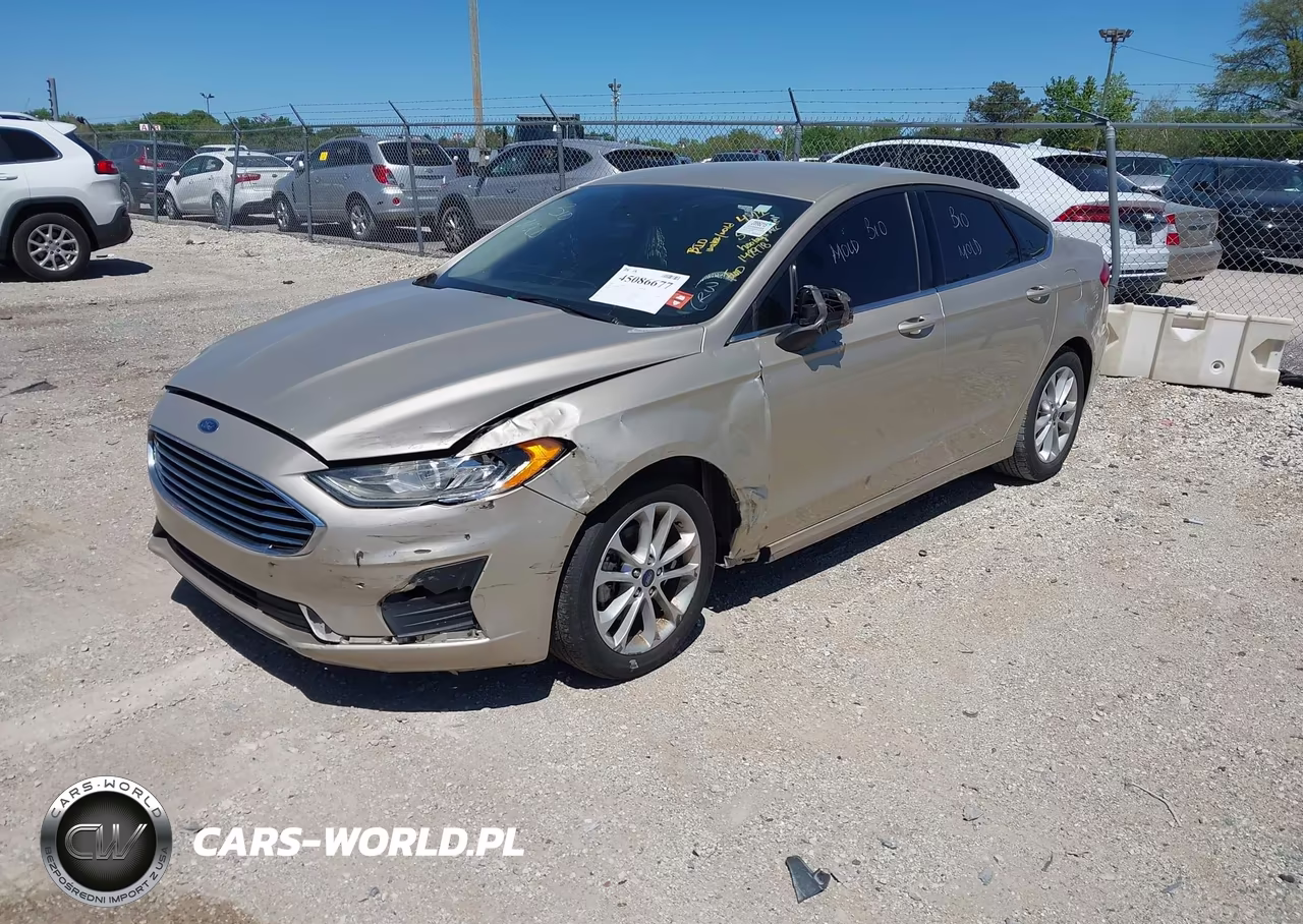 2019 Ford Fusion Se VIN:3FA6P0HD5KR142978 - 2