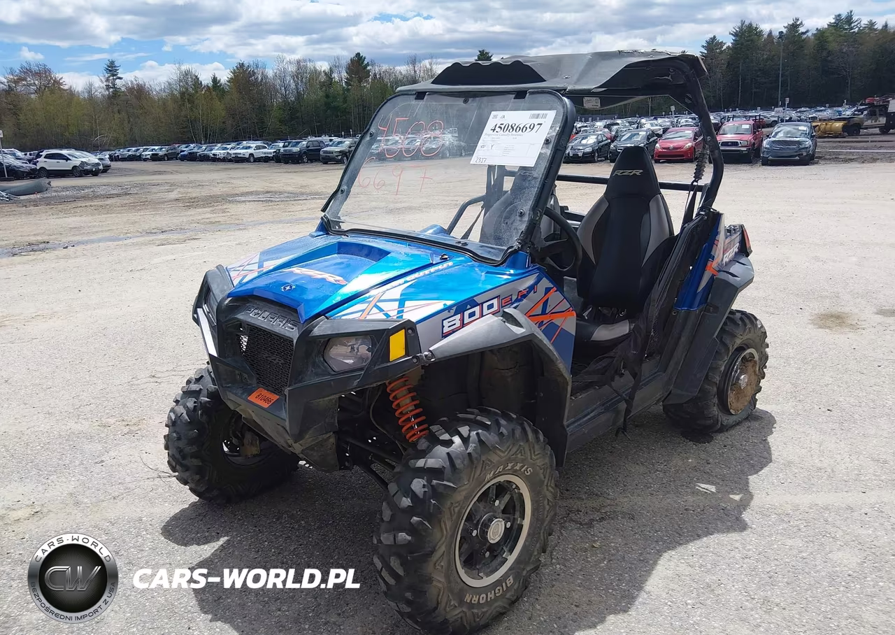 2013 Polaris Rzr 800 S VIN:4XAVE76A4DF253493 - 2
