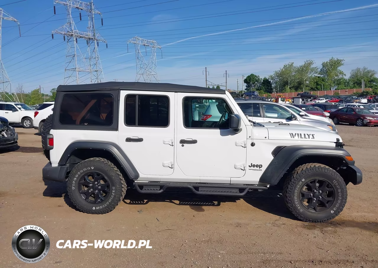 2021 Jeep Wrangler Unlimited Willys 4X4 VIN:1C4HJXDN4MW681619 - 13
