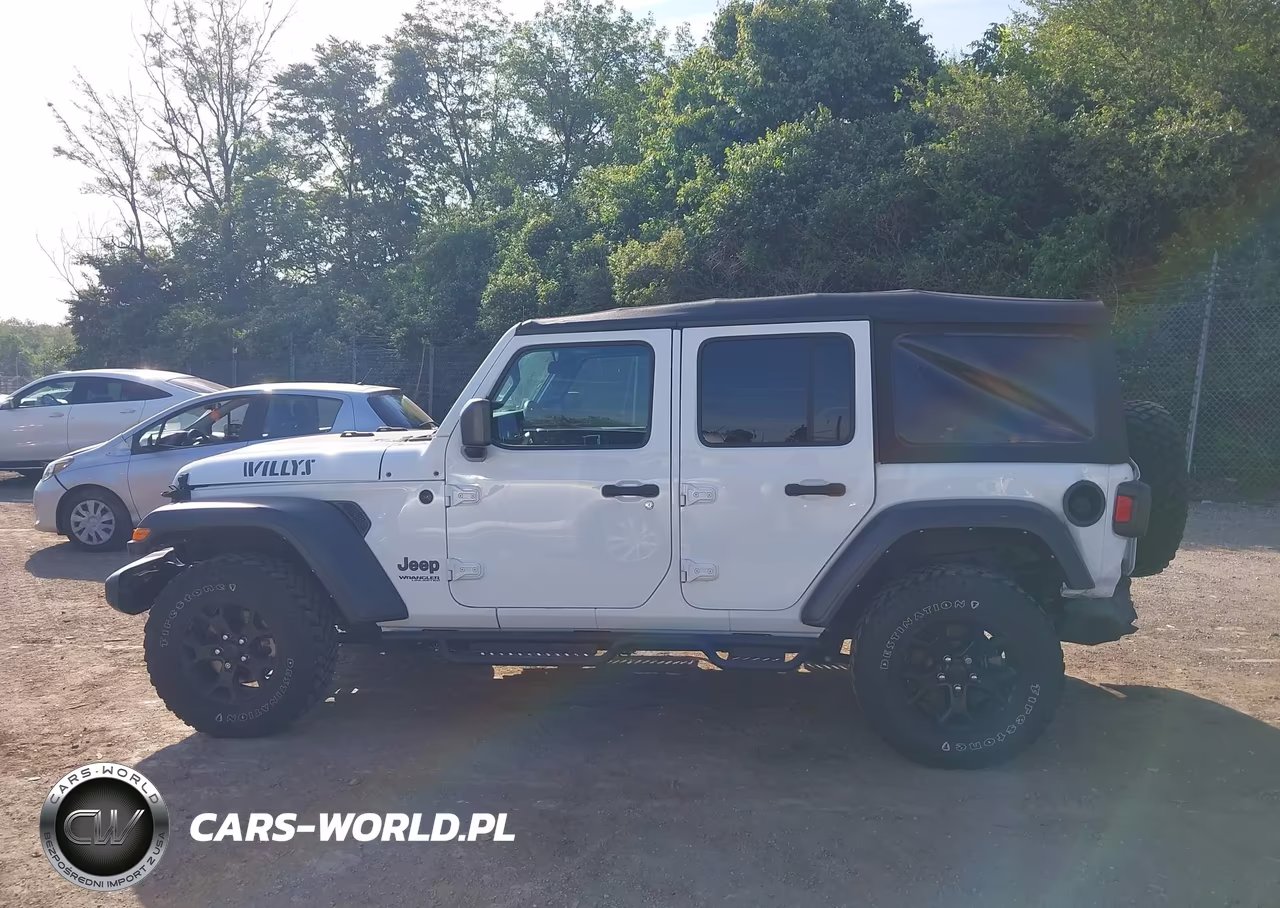 2021 Jeep Wrangler Unlimited Willys 4X4 VIN:1C4HJXDN4MW681619 - 14