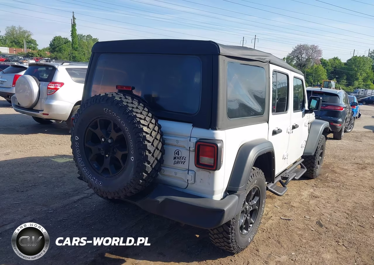 2021 Jeep Wrangler Unlimited Willys 4X4 VIN:1C4HJXDN4MW681619 - 4