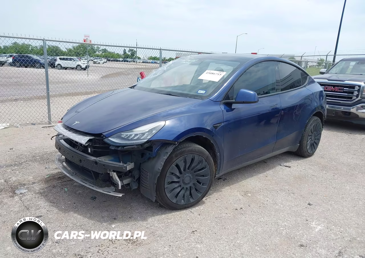 2022 Tesla Model Y Long Range Dual Motor All-Wheel Drive VIN:7SAYGDEE5NF370754 - 2