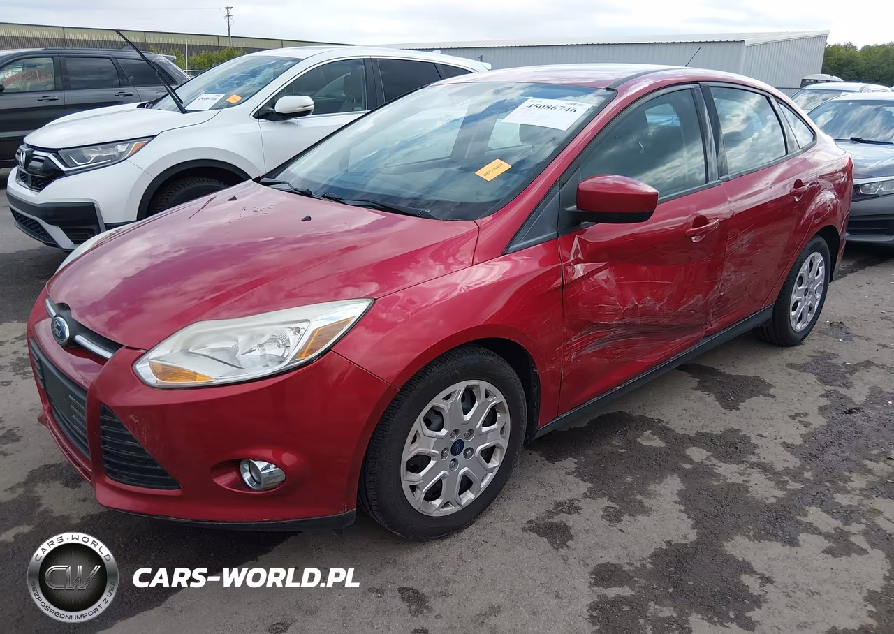 2012 Ford Focus Se VIN:1FAHP3F26CL328461 - 2