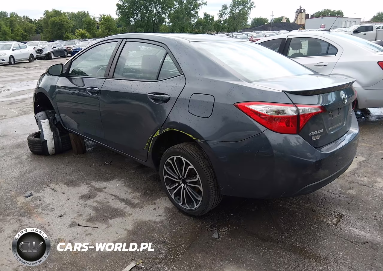 2014 Toyota Corolla S Plus VIN:5YFBURHE6EP173195 - 3
