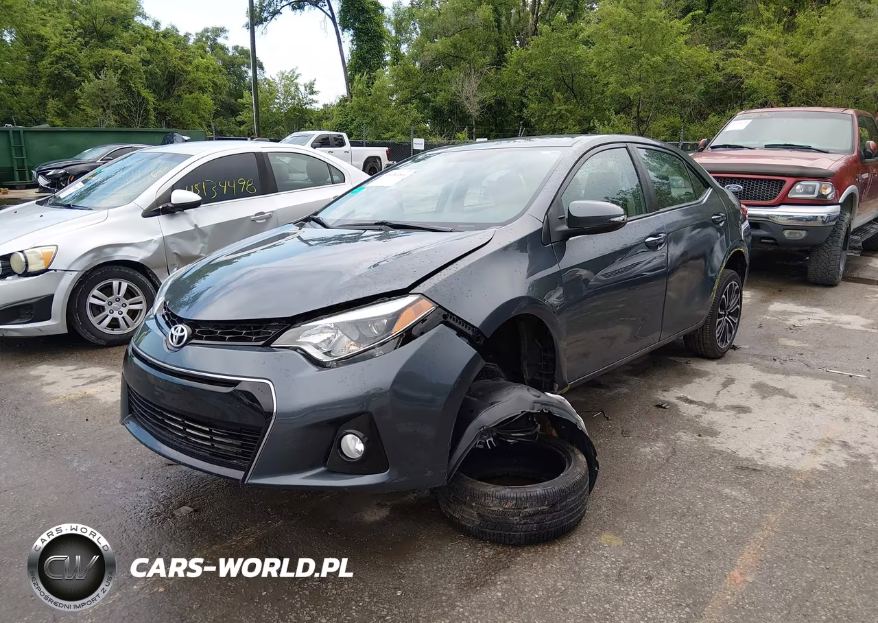 2014 Toyota Corolla S Plus VIN:5YFBURHE6EP173195 - 6