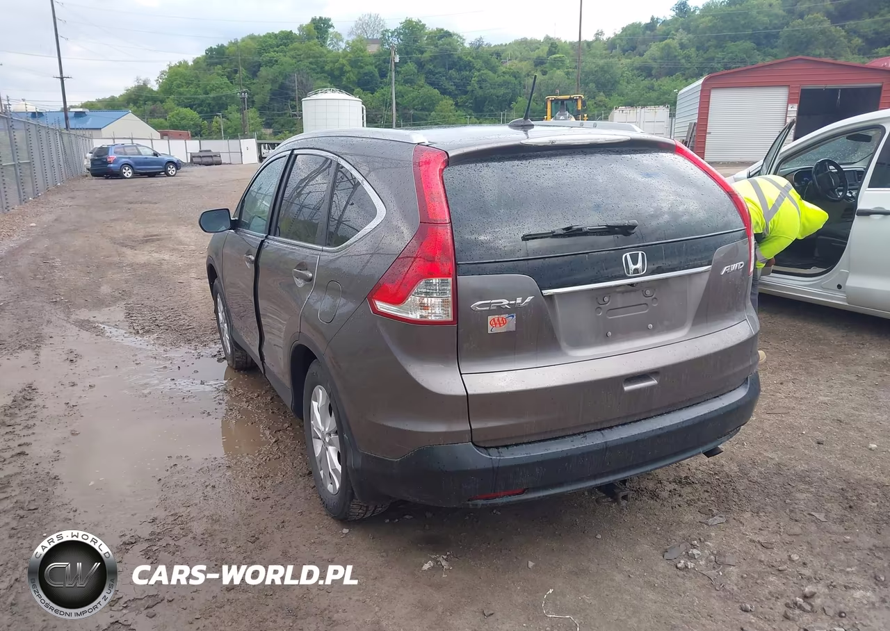 2013 Honda Cr-V Ex-L VIN:5J6RM4H76DL052445 - 3
