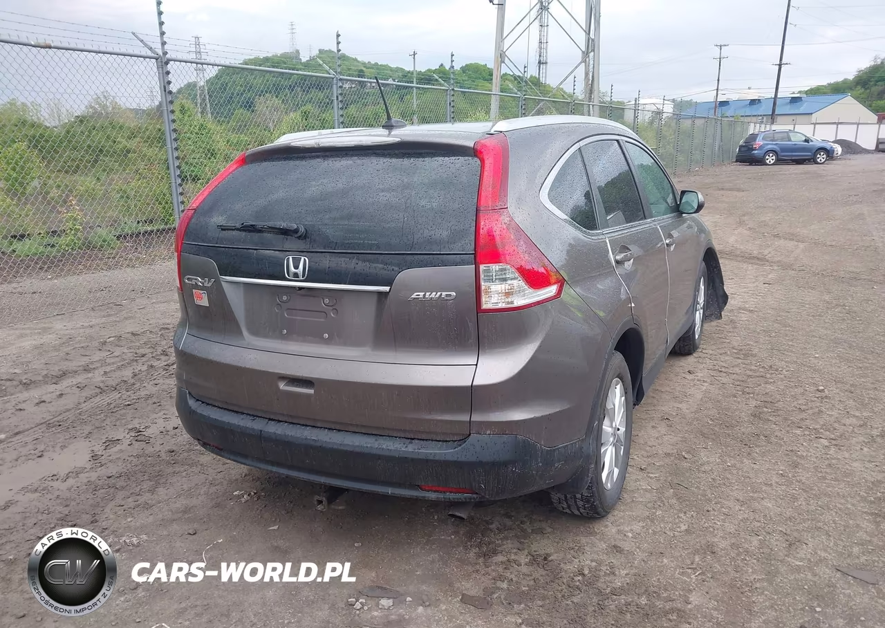 2013 Honda Cr-V Ex-L VIN:5J6RM4H76DL052445 - 4