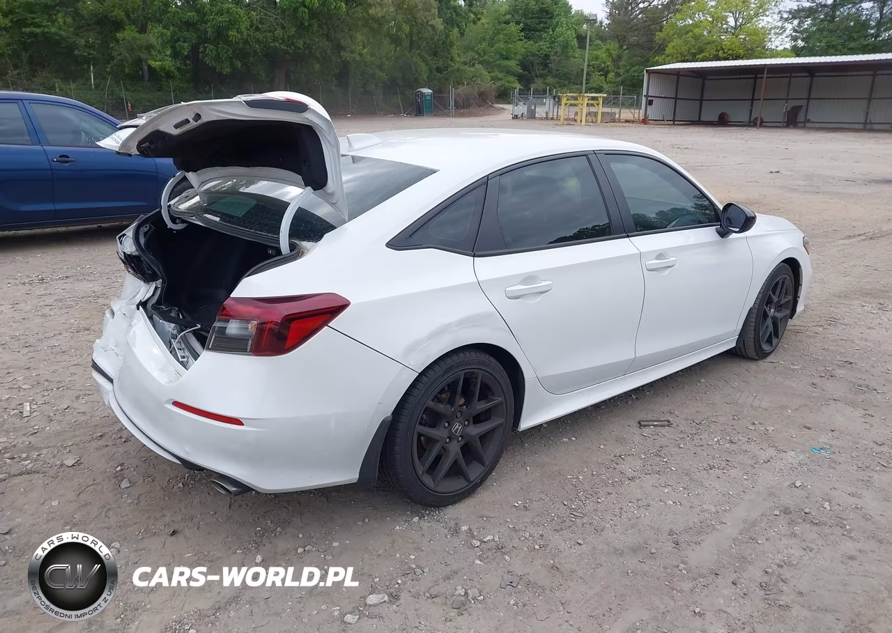 2025 Honda Civic Sport VIN:2HGFE2F58SH504435 - 4