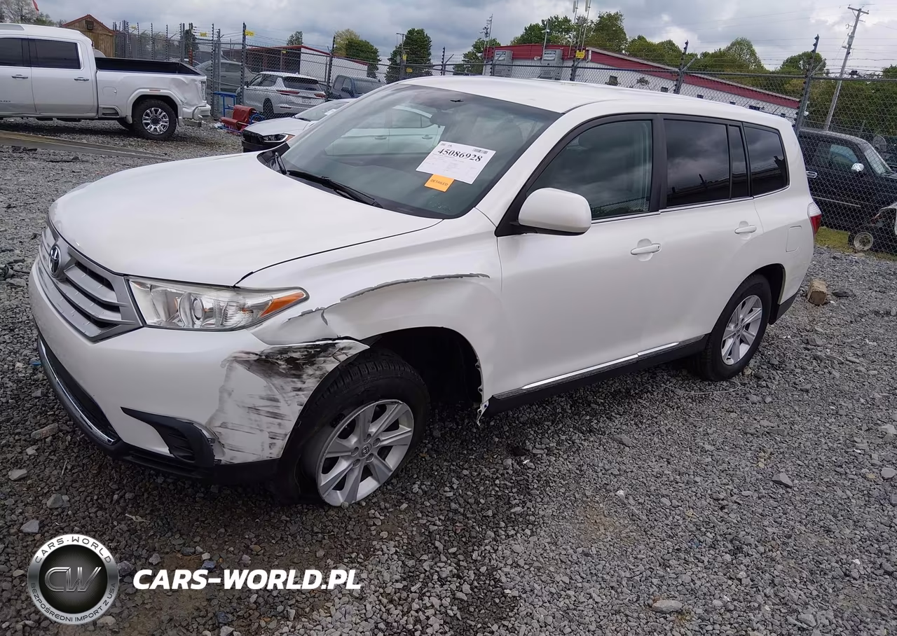 2013 Toyota Highlander Base V6 VIN:5TDBK3EH5DS269603 - 2