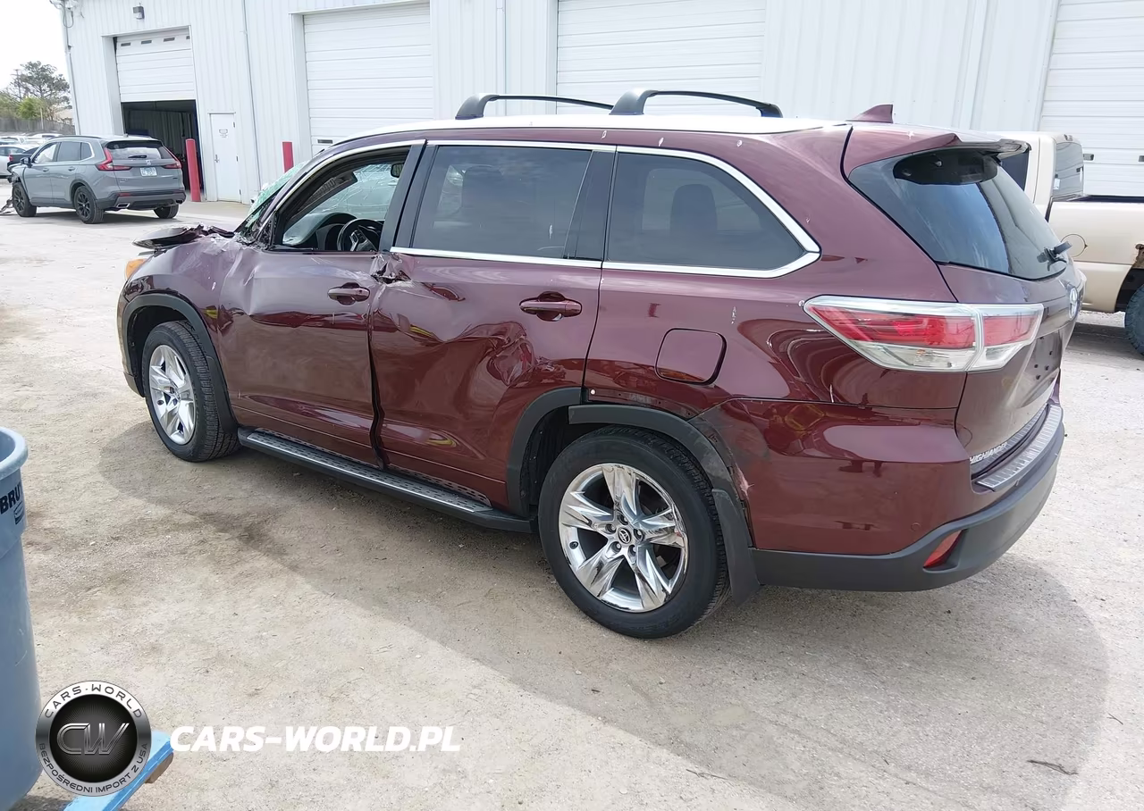 2016 Toyota Highlander Limited Platinum V6 VIN:5TDDKRFH3GS352428 - 3