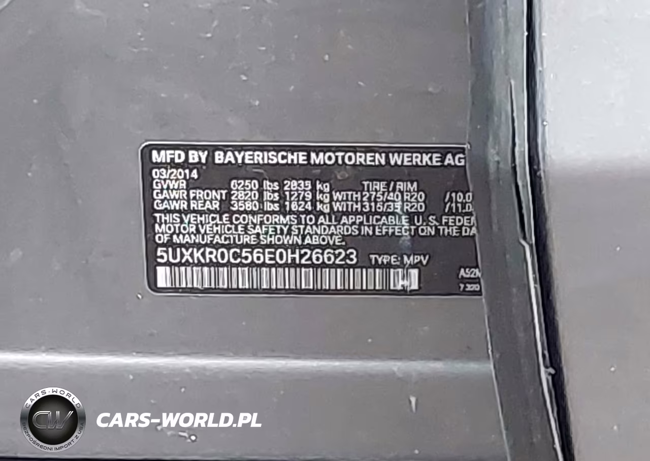 2014 BMW X5 xDrive35I VIN:5UXKR0C56E0H26623 - 9
