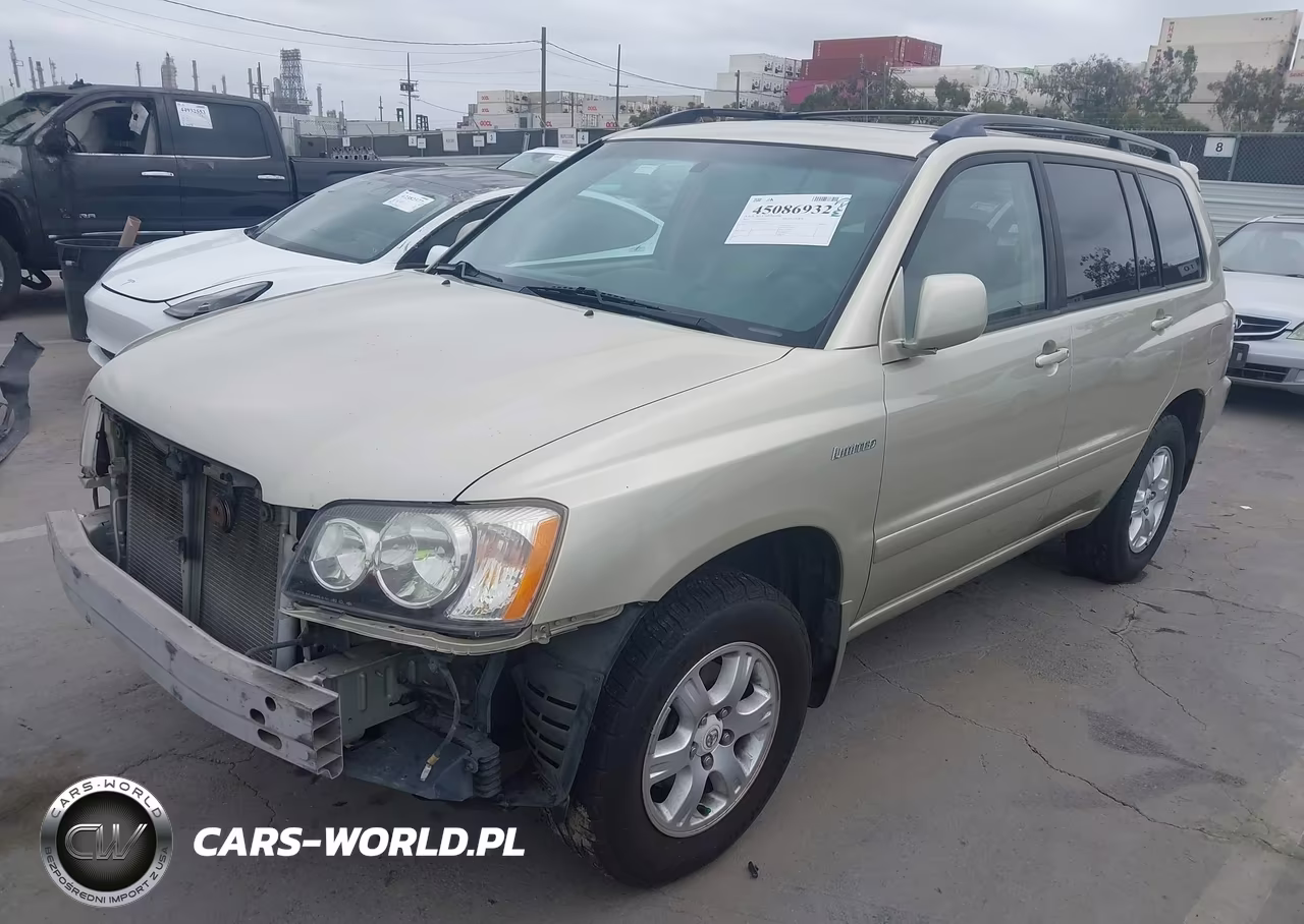 2003 Toyota Highlander Limited V6 VIN:JTEGF21AX30100543 - 2