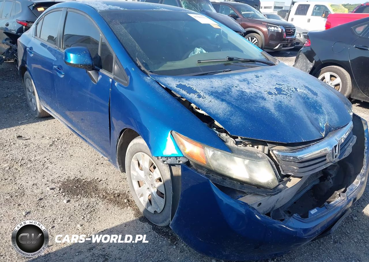 2012 Honda Civic Lx VIN:2HGFB2F51CH501578 - 6