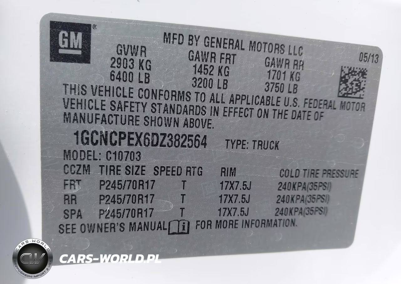 2013 Chevrolet Silverado 1500 Work Truck VIN:1GCNCPEX6DZ382564 - 9