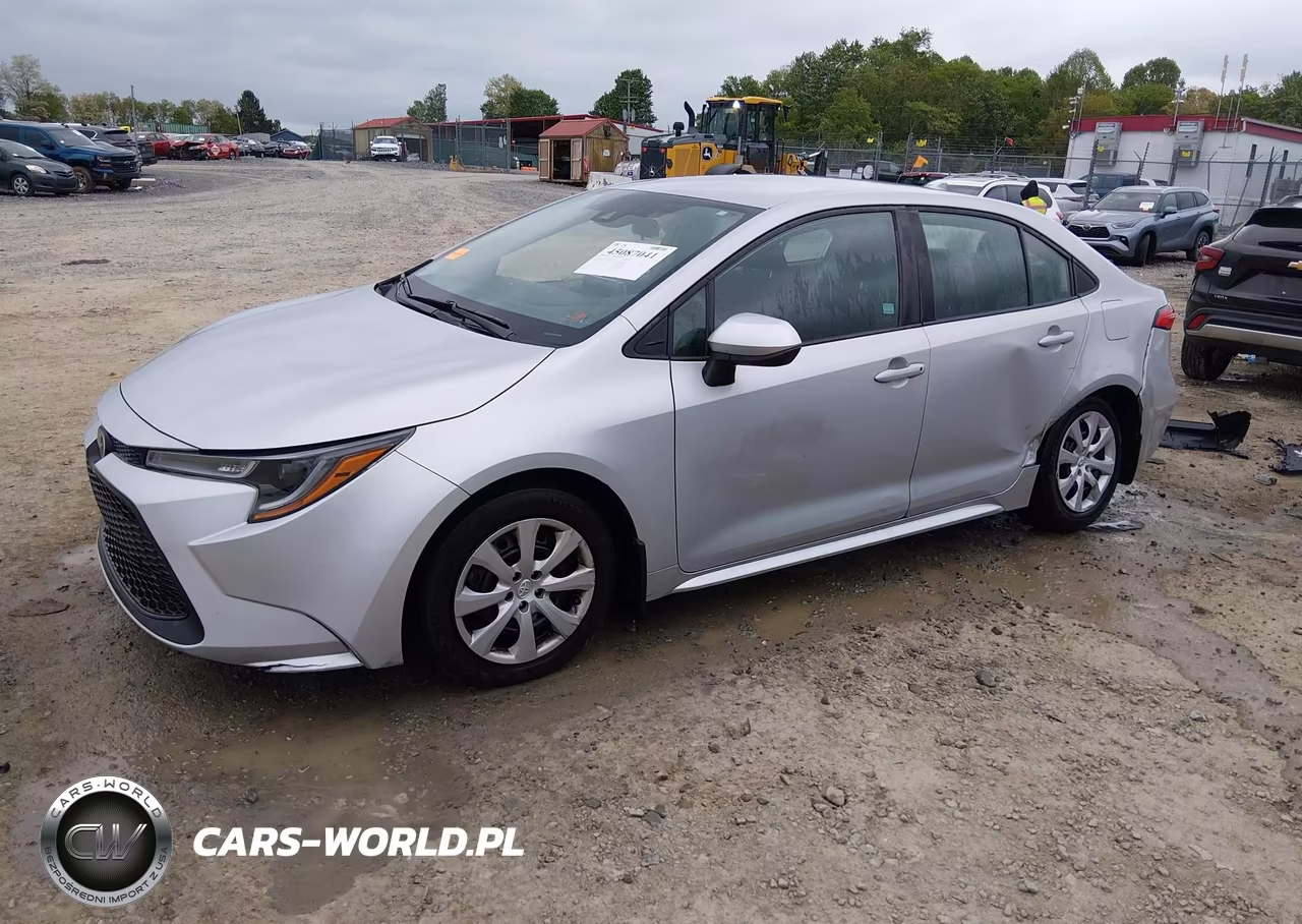 2021 Toyota Corolla Le VIN:5YFEPMAE6MP258912 - 2