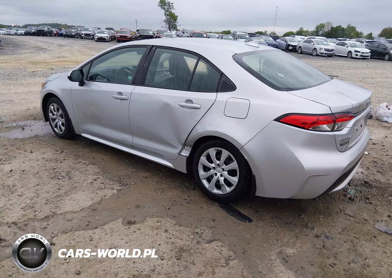 2021 Toyota Corolla Le VIN:5YFEPMAE6MP258912 - 3