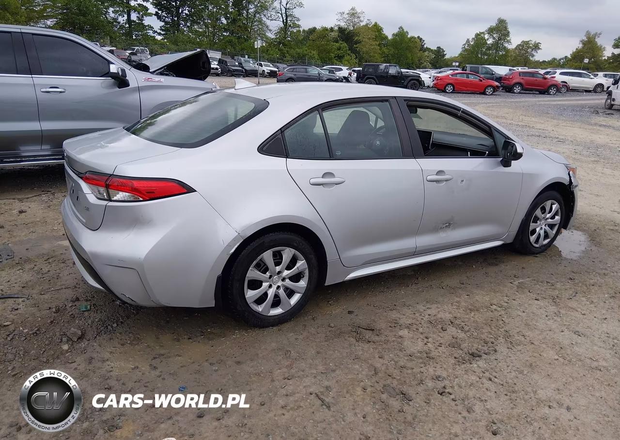 2021 Toyota Corolla Le VIN:5YFEPMAE6MP258912 - 4